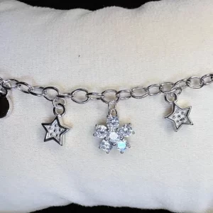 Moonlight Blossom 925 Silver Bracelet