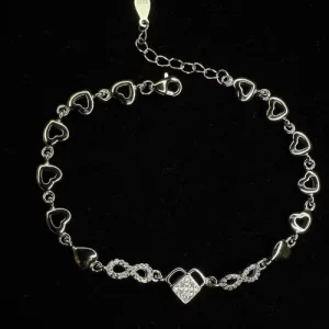Endless Love 925 Sterling Silver Bracelet