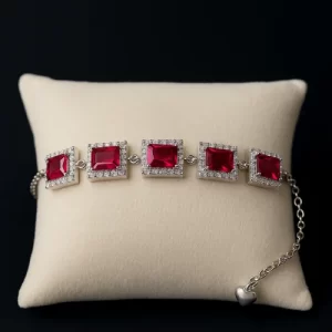 Scarlet Luxe 925 Silver Bracelet